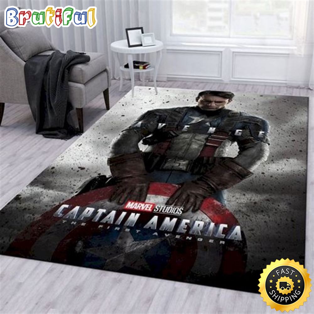 Captain_America_The_First_Avenger_Marvel_Movie_2022_Marvel_Christmas_Rug